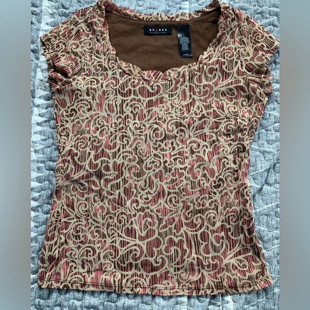 Access Multi color tunic size Medium